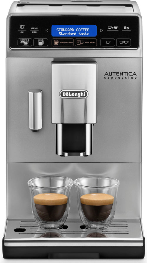 De'Longhi Kaffeevollautomat Autentica Cappuccino ETAM29.660.SB - Superkompakt - nur 19,5 cm breit
