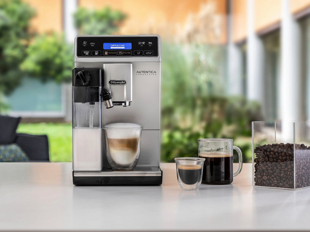 De'Longhi Kaffeevollautomat Autentica Cappuccino ETAM29.660.SB - Superkompakt - nur 19,5 cm breit