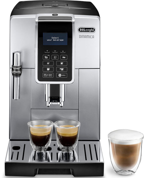 De'Longhi Dinamica ECAM 350.35.SB Kaffeevollautomat – Direktwahltasten, 4 Rezepte