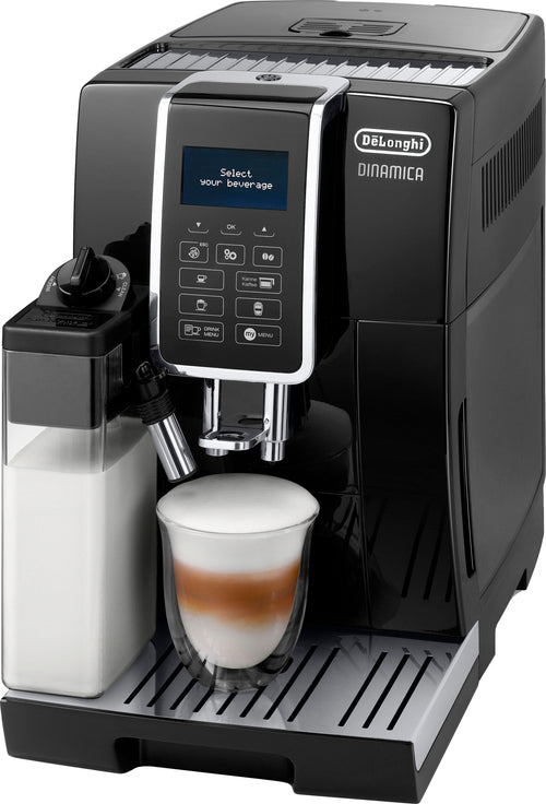 De'Longhi Dinamica ECAM356.57.B Kaffeevollautomat – Perfekter Milchschaum, 14 Kaffeegetränke