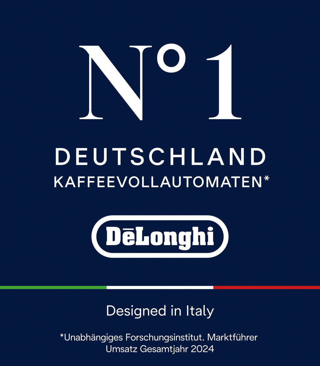 De'Longhi Kaffeevollautomat Dinamica Plus ECAM370.70.B - 14 Rezepte, perfekter Milchschaum, schwarz
