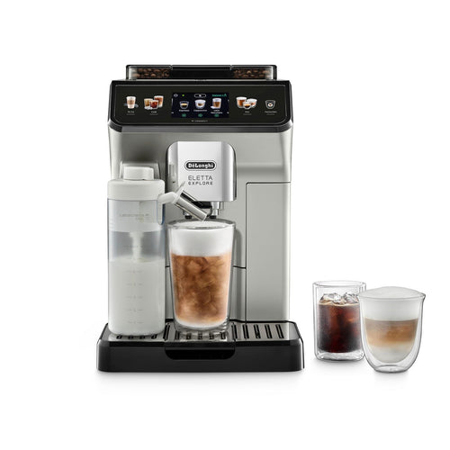 De'Longhi ECAM450.65.S Kaffeevollautomat – LatteCrema Hot Milchsystem, To-Go-Funktion