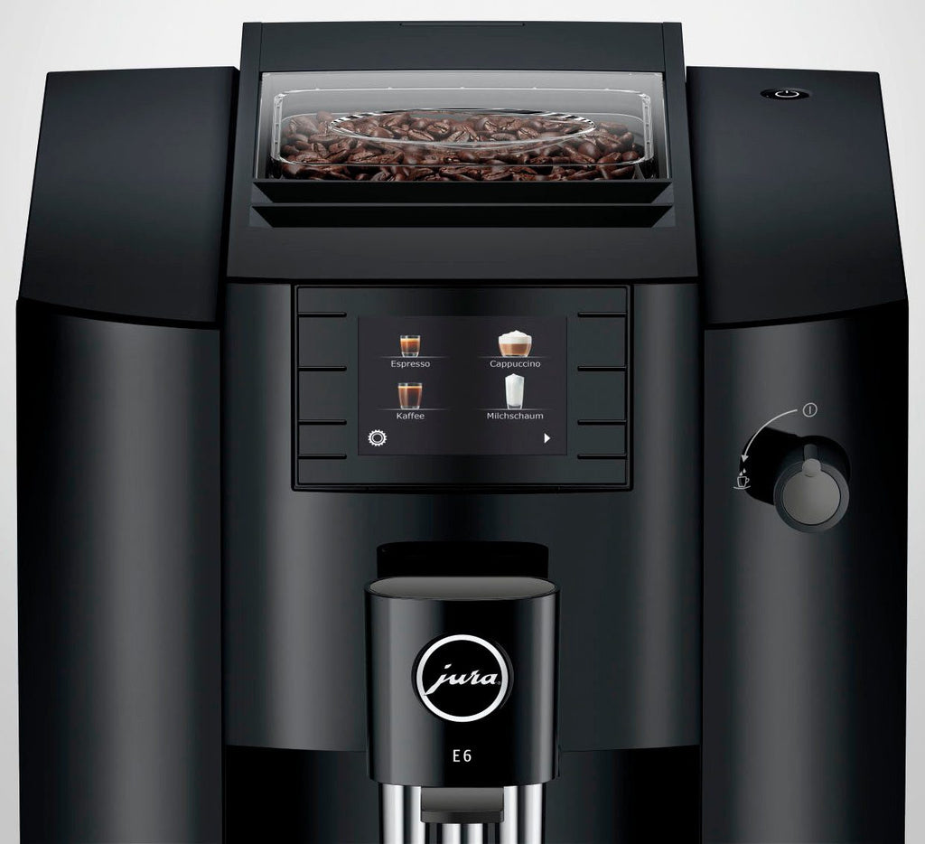 JURA Kaffeevollautomat 15802 E6 Full Black (EC)