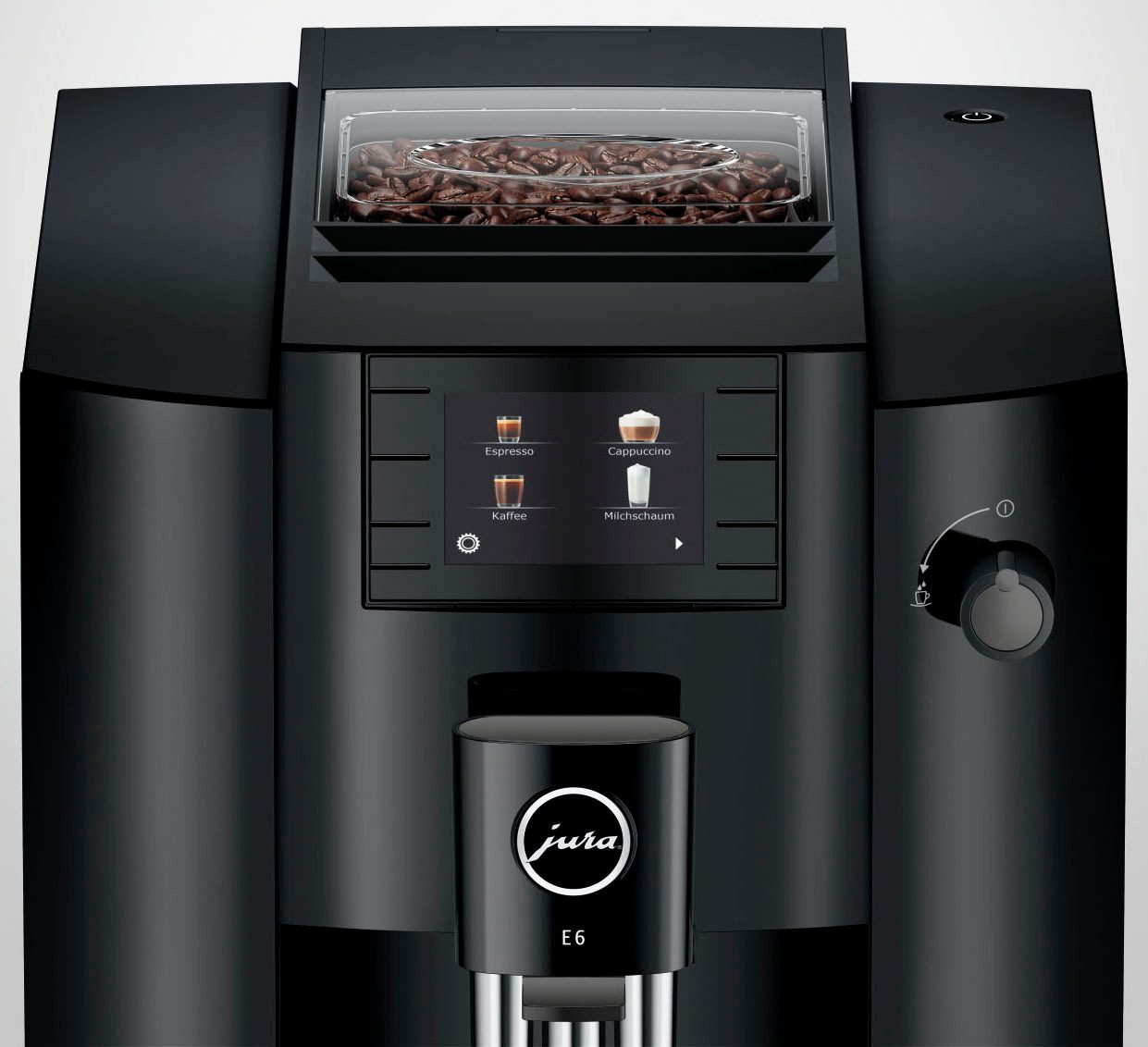 JURA Kaffeevollautomat 15802 E6 Full Black (EC)