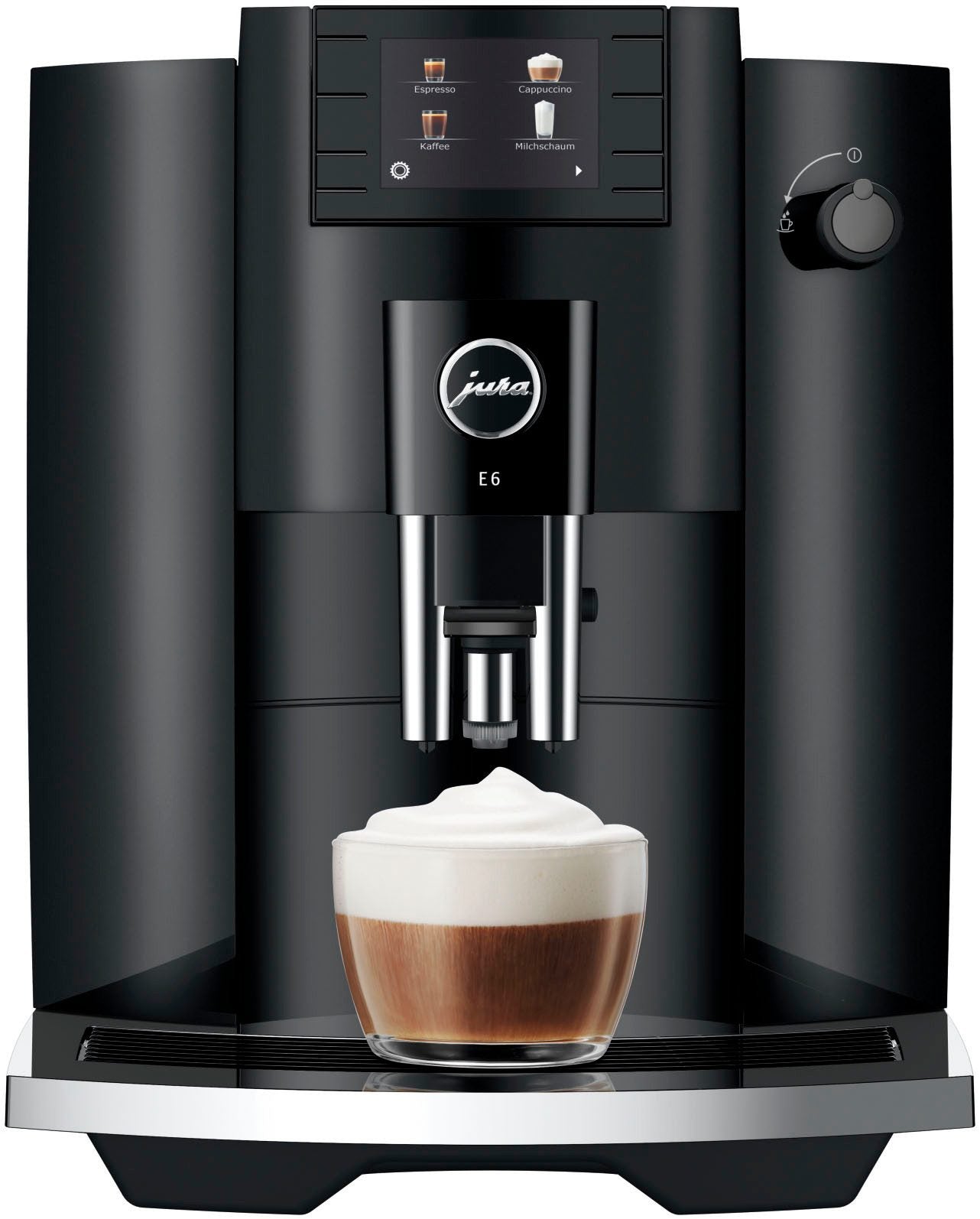 JURA Kaffeevollautomat 15802 E6 Full Black (EC)
