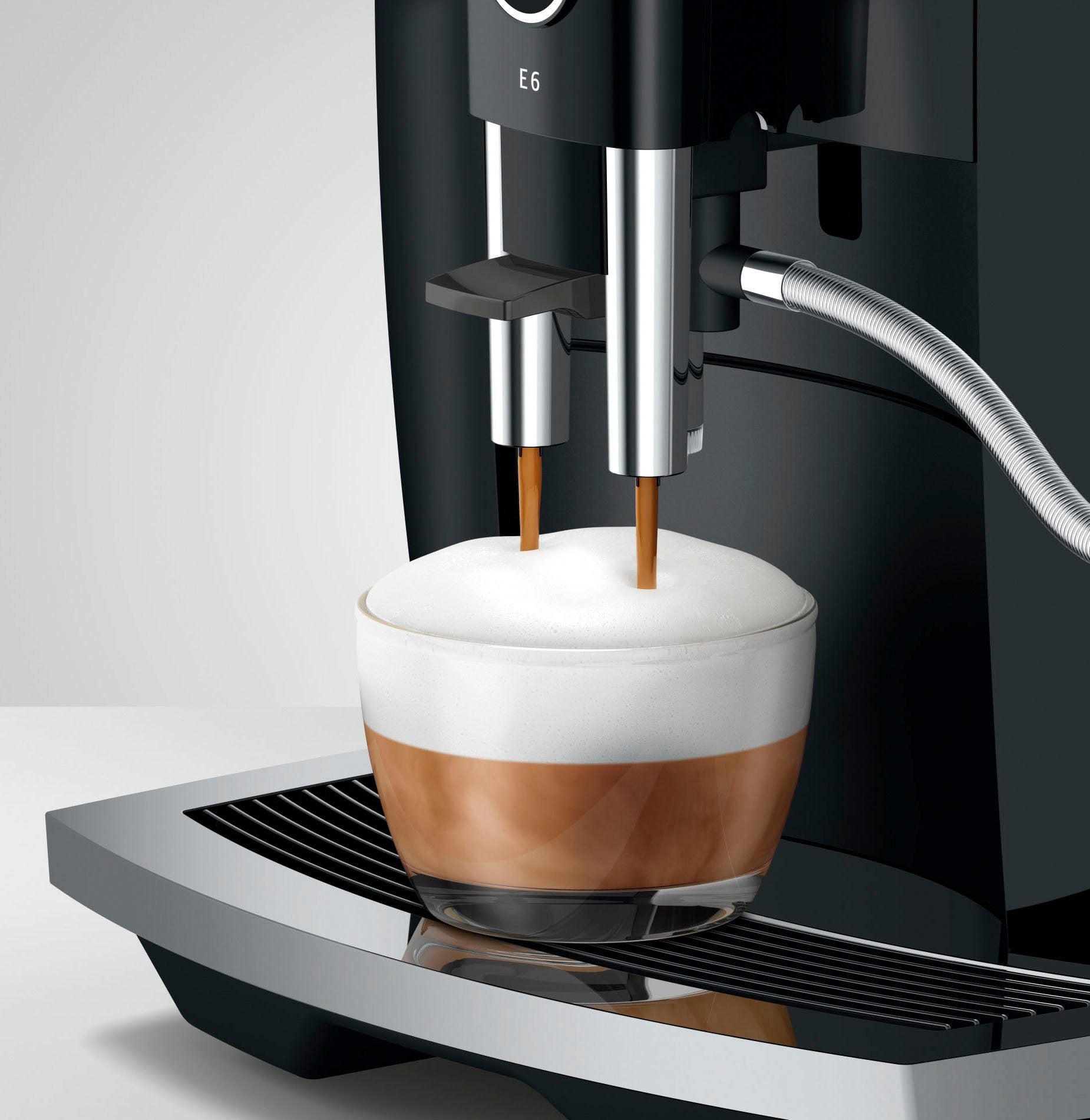 JURA Kaffeevollautomat 15802 E6 Full Black (EC)