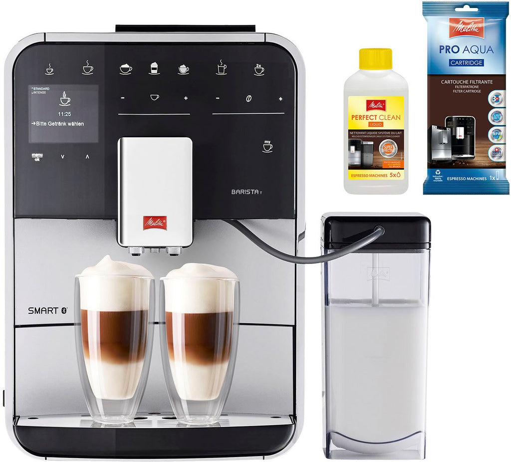 MELITTA Kaffeevollautomat Barista T Smart® F 83/0-101, silber