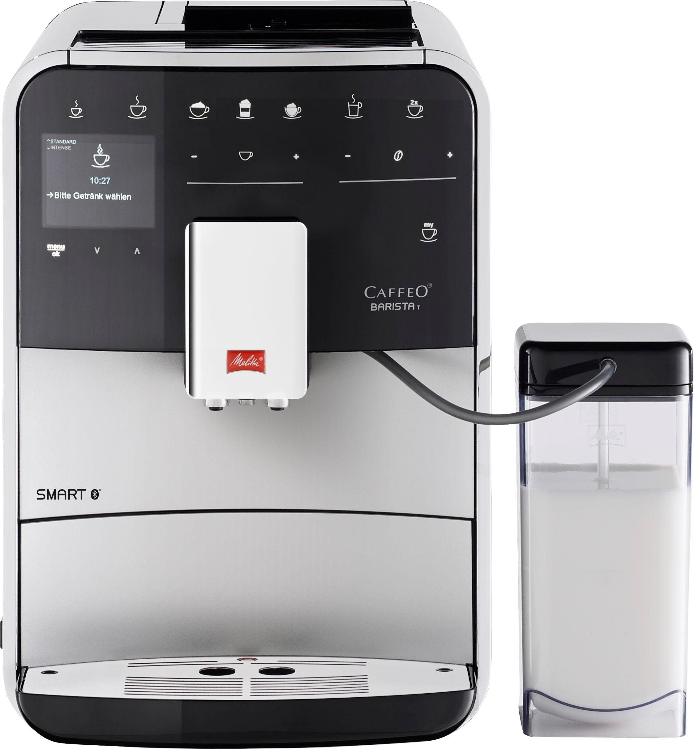 MELITTA Kaffeevollautomat Barista T Smart® F 83/0-101, silber