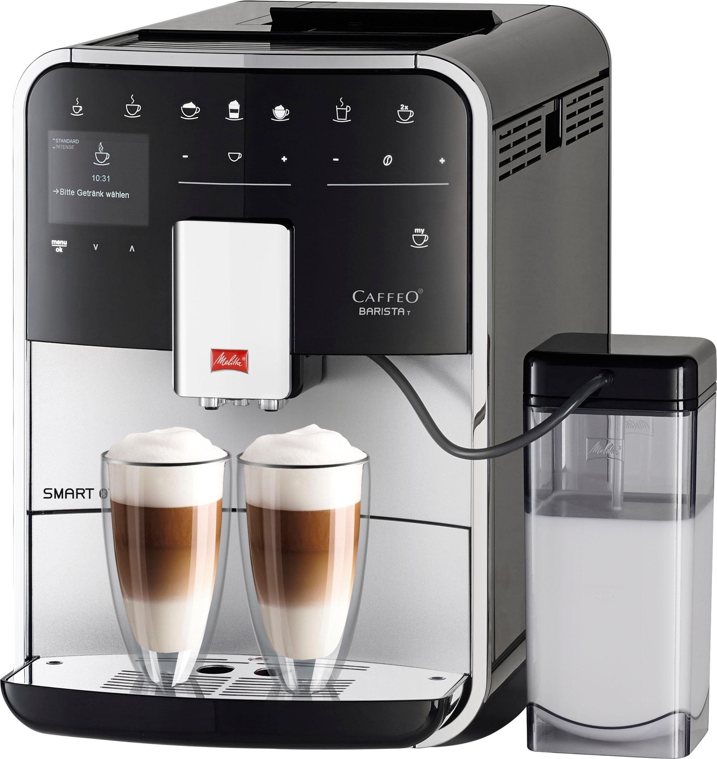 MELITTA Kaffeevollautomat Barista T Smart® F 83/0-101, silber