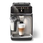 PHILIPS Kaffeevollautomat EP5547/90 5500 Series, 20 Kaffeespezialitäten (heiß oder eisgekühlt), Schwarz verchromt