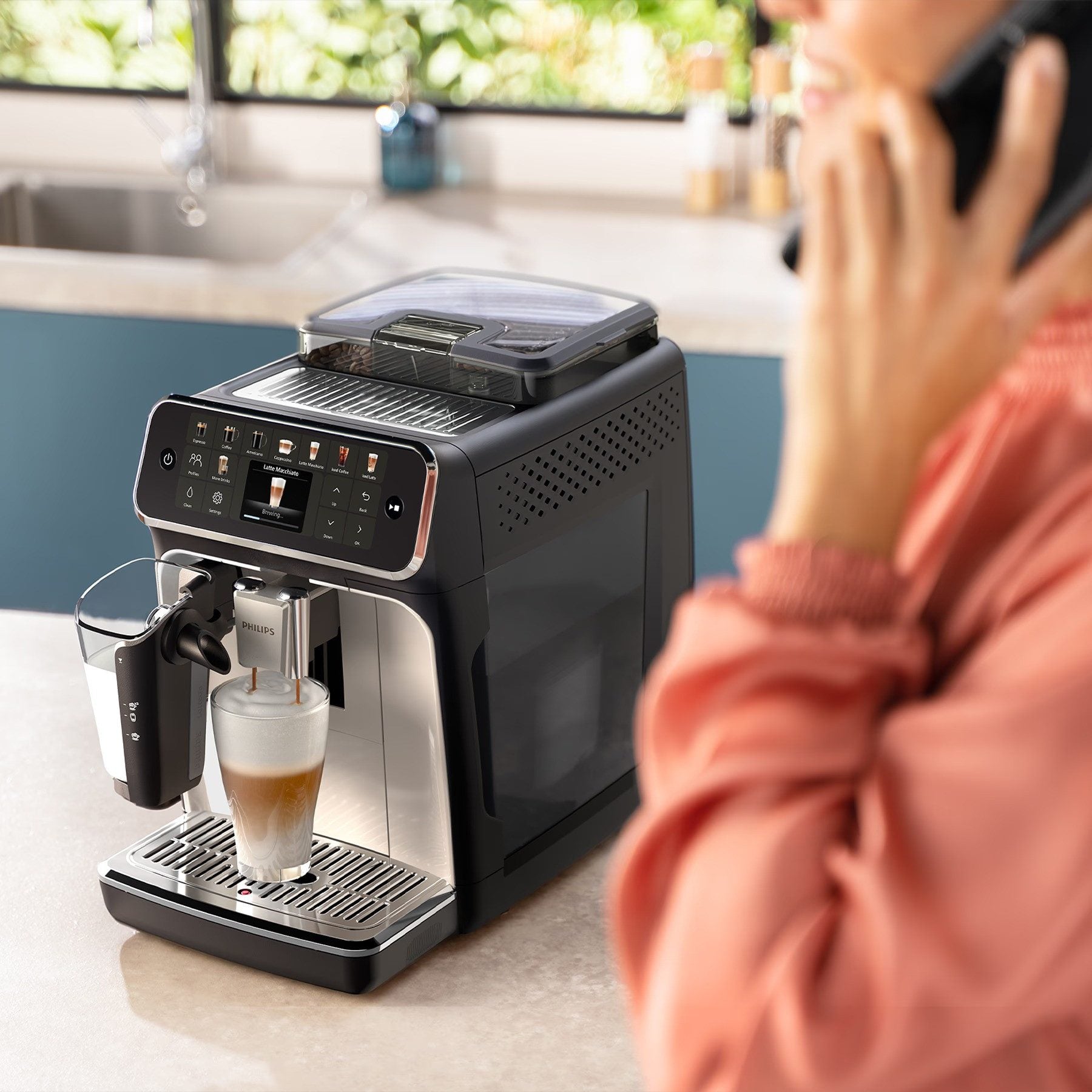 PHILIPS Kaffeevollautomat EP5547/90