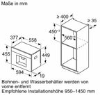SIEMENS Einbau-Kaffeevollautomat
