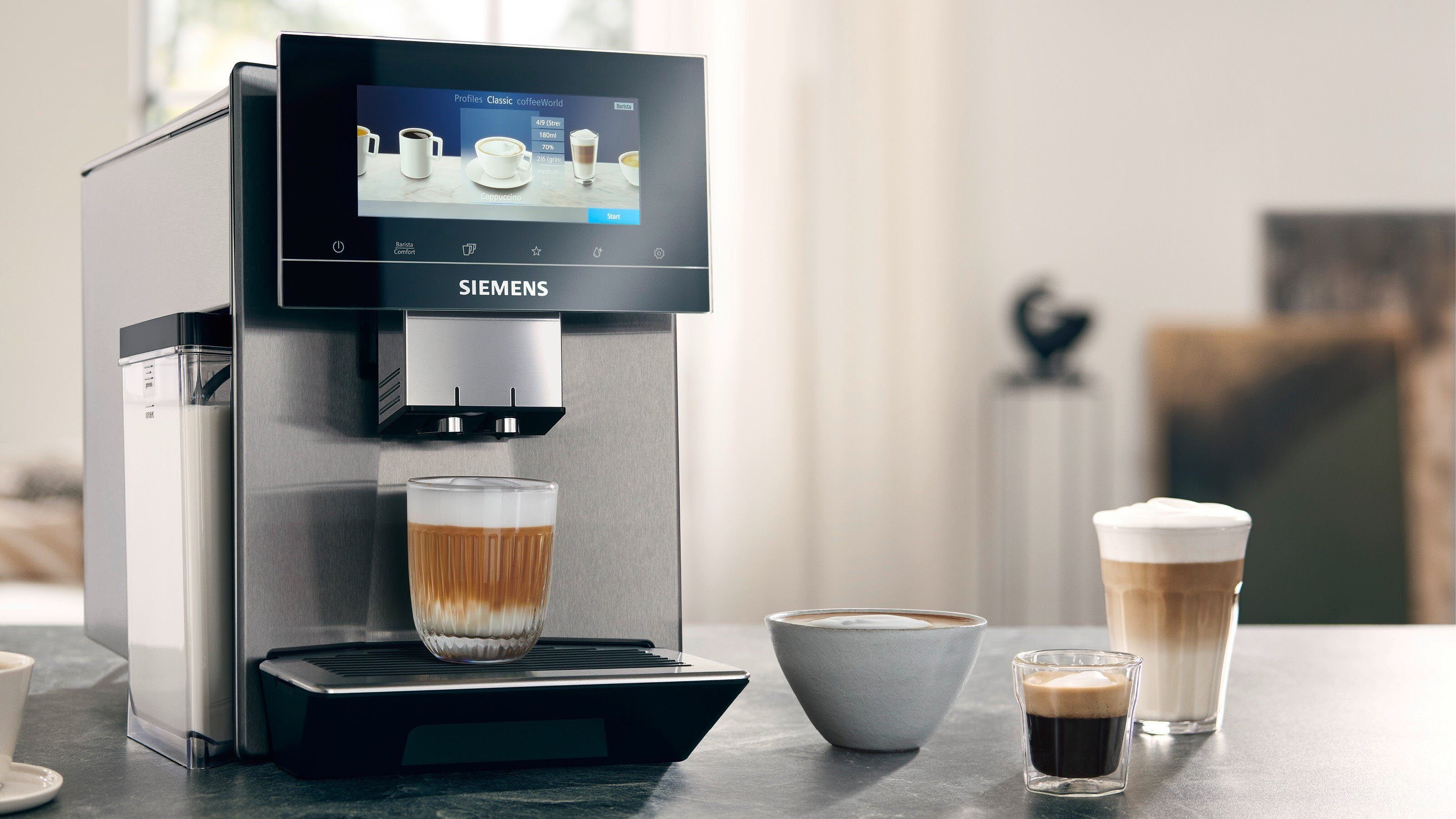 SIEMENS Kaffeevollautomat TQ903D03
