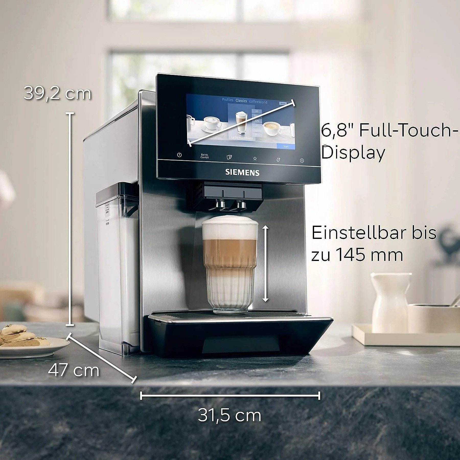 SIEMENS Kaffeevollautomat TQ907D03